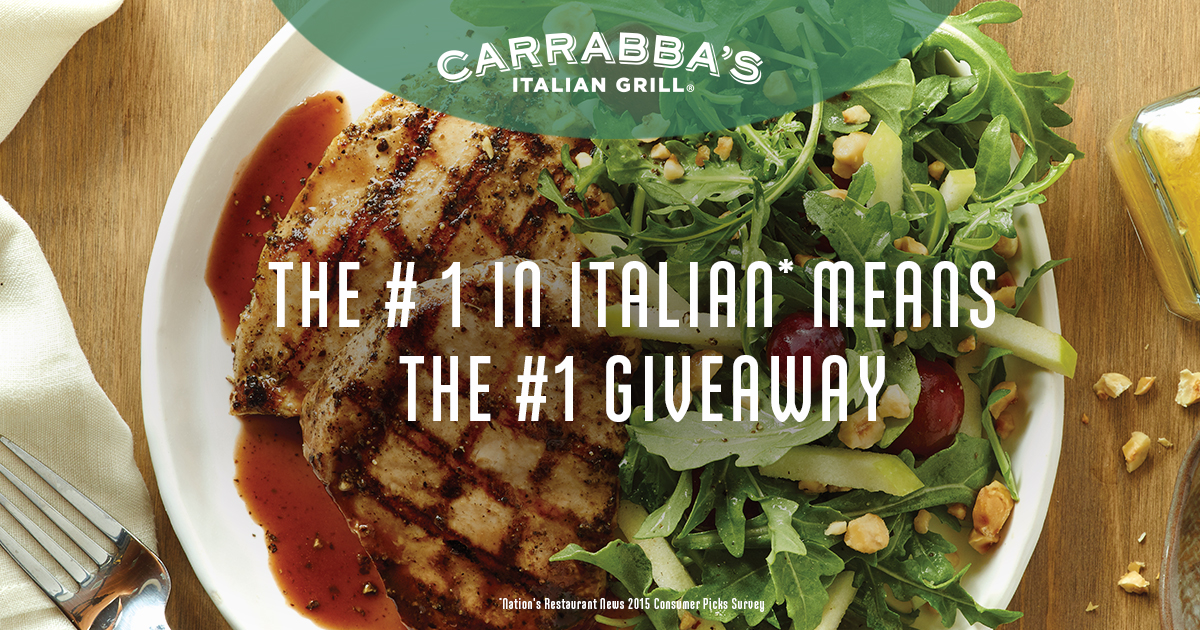 Carrabba’s is Giving Away 1 Million Free Meals Next Week. Here’s How to
